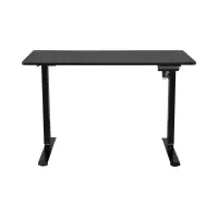 Escritorio gaming Emil 2 con regulación eléctrica 120 cm negro