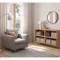 Estantería System 64 con estante roble coast evoke