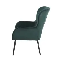 Sillón orejero Samon verde