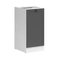 Mueble de cocina bajo Junona Line 40 cm derecha grafito