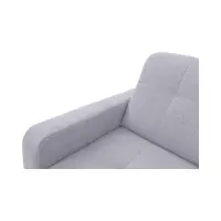 Угловой диван правосторонний Lars раскладной с ящиком серый