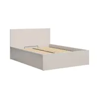 Cama Tetrix 140x200 con somier y contenedor cachemira