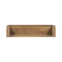 Estante de pared Bergen 110 cm alerce sibiu dorado