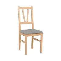 Silla tapizada Filo gris