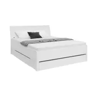 Кровать Saturn 160x200 с 3 ящиками белая