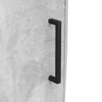 Estantería de esquina MultiDo 71,5x71,5 cm con puertas atelier claro