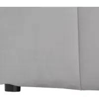 Cama tapizada Lones 160x200 gris