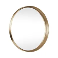 Espejo de pared Valencia 73 cm dorado