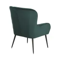 Sillón orejero Samon verde