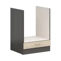 Armario de cocina para horno encastrable Junona Line 60 cm roble sonoma