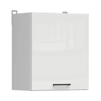 Armario superior de cocina Junona Line 50 cm izquierda/derecha brillo tiza