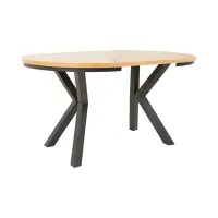 Mesa extensible Eland 100/150/200x100 chapa de roble natural