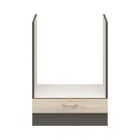 Armario de cocina para horno encastrable Junona Line 60 cm roble sonoma