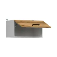 Mueble de cocina superior Junona Line 60 cm sobre campana roble delano claro