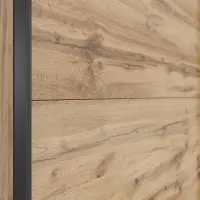 Armario de puertas correderas Tetrix 220 cm roble wotan