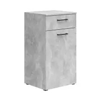 Chest of drawers MultiDo 45 cm with doors and drawer light atelier