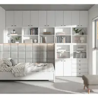 Vitrina System 64 de 2 puertas blanca