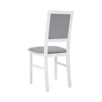 Silla tapizada Robi gris