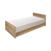 Estructura de cama Malcolm 90x200 roble canyon monument
