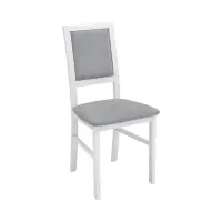 Silla tapizada Robi gris