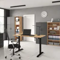 Estantería MultiDo 30 cm con puertas atelier claro