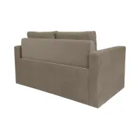 Диван двухместный Bunio III раскладной с ящиком коричневый