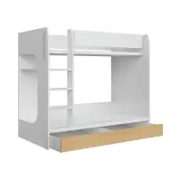 Litera Nandu 80x180 blanco brillo