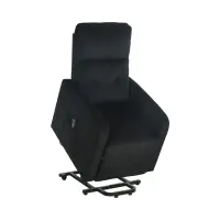 Sillón tradicional Grand con función relax negro