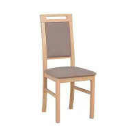 Silla tapizada Lobo marrón