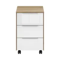 Офісна тумба Nevada 40 см з 3 шухлядами дуб рів'єра