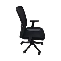 Silla giratoria Sid negra