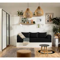 Armario de puertas correderas Tetrix 183 cm blanco brillo