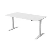 Escritorio Kento 160 cm con regulación eléctrica blanco
