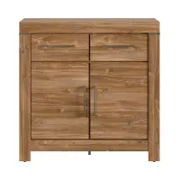 Cómoda Gent 101 cm con 2 puertas y 2 cajones roble stirling