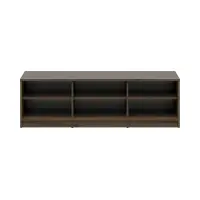 Mueble RTV Nepo Plus 138 cm con estantes roble noble