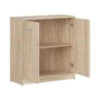 Armario Nepo Plus 80 cm de dos puertas roble sonoma