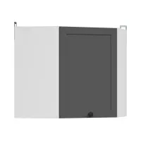 Armario de cocina superior Junona Line 60 cm de esquina izquierda/derecha grafito