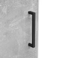 Estantería de esquina MultiDo 71,5x71,5 cm con puertas atelier claro