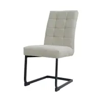 Silla tapizada Maurice beige