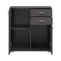 Cómoda Noeda 71 cm con 2 puertas y 2 cajones grafito