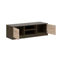 Mueble TV Nepo Plus 138 cm con 2 puertas y estante roble noble/roble sonoma