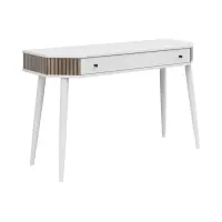 Tocador Capri 120 cm con cajón blanco/roble flagstaff oscuro