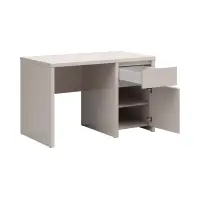 Escritorio Kaspian 120 cm con puerta y cajón cachemira