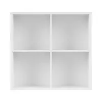 Шкаф навесной Nepo Plus 77 см открытый белый