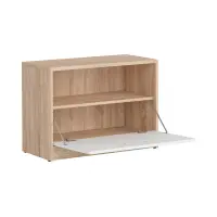 Тумба для взуття Nepo Plus 70 см дуб сонома/білий