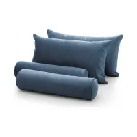 Juego de almohadas para cama Joy azul