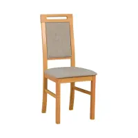 Silla tapizada Lobo cappuccino