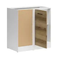 Armario de cocina bajo de rincón Junona Line izquierdo sin encimera roble delano claro 100x60 cm