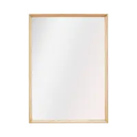 Espejo de pared con marco Inside 52x72 cm marrón