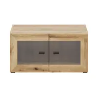 Vitrina System 64 con 2 puertas roble coast evoke